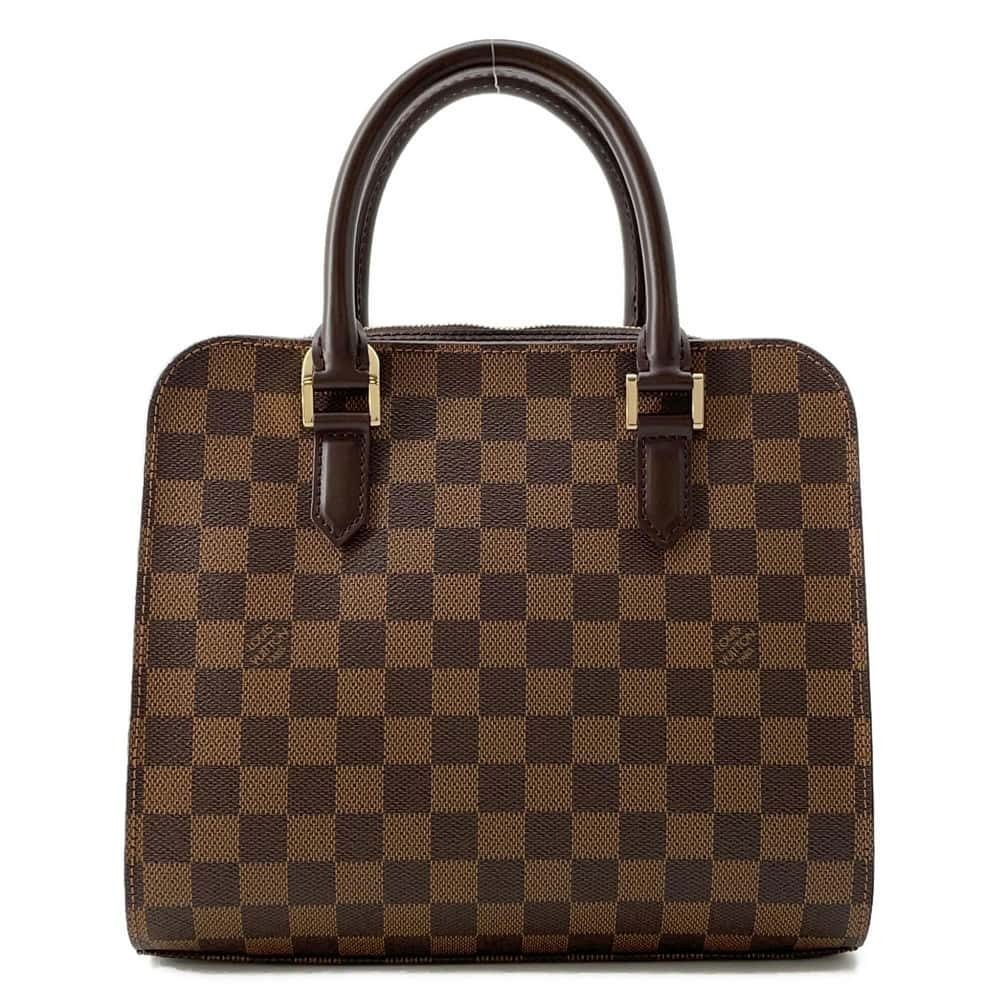 Louis Vuitton Damier Ebene Brown Triana Handbag Bag